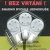 Háčiky Twenty biele maxi - do panelu, betónu a tehly, Náhľad obrázku produktu 2