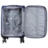 Großer Nylon Reisekoffer 78cm Maribor blau Trolley 4 Rollen Produktbild-Vorschau 5