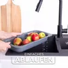 Uitschuifbaar afdruiprek voor spoelbak, 47,8 x 19,6 x 6,5 Productafbeelding-voorbeeld 7