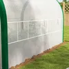 Tunnel-Gewächshaus, Treibhaus, Reißverschlusstüren, Produktbild-Vorschau 9