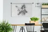 MuchoWow® Wandteppich Wandbehang Europakarte mit einem Produktbild-Vorschau 2