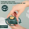 Mini Clip Ventilator,USB Ventilatoren Gurtelclip mit 900mAh Produktbild-Vorschau 4