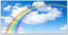 Acrylglasbilder 120x60 Wandbild Druck Regenbogen Natur Produktbild-Vorschau 1