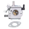 A carburetor and a gasket are shown against a white background. Podgląd zdjęcia produktu