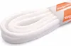 Ringelspitz Schnürsenkel rund 120cm weiß Produktbild-Vorschau 3