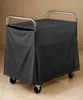 TISCHDECKE / HUSSE FÜR KELLNERWAGEN 85CM schwarz Produktbild-Vorschau 2