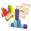 Ulanik Montessori Holzset "Häuser" Produktbild-Vorschau 5