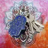 KADAX Schlüsselanhänger, Hamsa Design, Anhänger aus Stahl, Produktbild-Vorschau 2