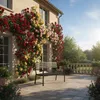 Panchina da giardino Relaxdays, a 2 posti, A x L x P: 88 x Anteprima dell’immagine prodotto 2