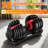 Kehot Verstellbare Hantel 24 kg Schwarz + Rot, 15 Produktbild-Vorschau 13