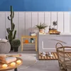 Relaxdays Bambusová stolička do kúpeľne, VxŠxH: 45,5 x 48 x Náhľad obrázku produktu 5