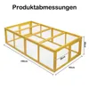 ALIGHTUP Hasenstall Kaninchenstall 190x90x48cm mit Produktbild-Vorschau 6