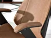 Fotel biurowy EVALISA - czarny / brązowy Podgląd zdjęcia produktu 12