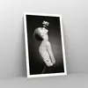 Poster - Poster ohne Rahmen - Nackt Frau Blumen - 61x91,5 Produktbild-Vorschau 7