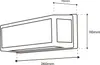 LUMILED applique da esterno lampada da parete illuminazione Anteprima dell’immagine prodotto 13