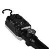 A close-up view of a black work light with a hook and a magnetic base. Náhled obrázku produktu