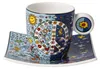 James Rizzi 4er Set Espressotassen mit Untertasse Porzellan Produktbild-Vorschau 5