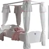Himmelbett Amori 90x200cm (inkl. Lattenrost) mit Voile- Produktbild-Vorschau 1