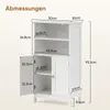 HOKEEPER Badezimmerschrank, Badschrank, Küchenschrank mit Produktbild-Vorschau 6