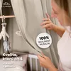 Baldachýn svetlobéžový so zlatou aplikáciou - nebesá do Náhľad obrázku produktu 2