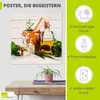 ARTland Poster Olivenöl und Kräuter - Küche Größe: 70x70 cm Produktbild-Vorschau 2
