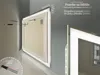 Artforma Moderne zrkadlo do kupelne s osvetlenim LED L01 Náhľad obrázku produktu 7