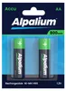 A package of two rechargeable AA batteries. Produktbild-Vorschau