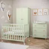 ZEE BAMBI Culla Co-Sleeping Affiancabile Mint 120x60 cm con Anteprima dell’immagine prodotto 1