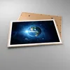 Gerahmtes Poster - Rahmen in heller Eiche - Erde Universum Produktbild-Vorschau 3