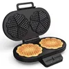 Princess 132384, 10 wafels/wafelplaten, Hartvormig, Zwart, Productafbeelding-voorbeeld 1