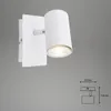 Wandleuchte, Wandlampe schwenkbar, Deckenspot GU10 Fassung, Produktbild-Vorschau 8