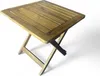 Akazienholz Gartenklapptisch Beistelltisch 46 cm Produktbild-Vorschau 6