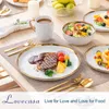 Service de table en porcelaine, LOVECASA 16 pcs. service Voir les images du produit 4