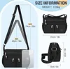 TEUEN Crossbody Bag Donna Borsa a tracolla in nylon Anteprima dell’immagine prodotto 7