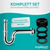 Engelbach® Siphon Waschbecken extra Lang 85mm 1 1/4 inkl. Produktbild-Vorschau 3