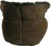 Fußsack aus echtem Lammfell, Außenmaterial Leder, Felllänge Produktbild-Vorschau 2
