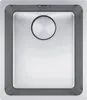A top-down view of a stainless steel sink. Náhled obrázku produktu
