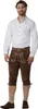 Lange Lederhose Jakob - dunkelbraun, 60 Produktbild-Vorschau 2