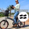 4 Stš¹ck Hosenklammer Fahrrad Elastisches Klettband Produktbild-Vorschau 4