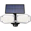 A solar-powered LED floodlight with a motion sensor. Náhľad obrázku produktu