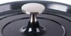 Close-up of the lid of a dark gray pot with a silver knob. Náhled obrázku produktu