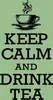 vianmo Holzschild 18x12 cm Keep Calm and drink tea Produktbild-Vorschau 1
