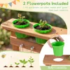 COSTWAY, cucina da esterno per bambini, ideale per bambini Anteprima dell’immagine prodotto 5