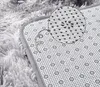 Tapis à poils longs et moelleux, gris, 160 x 220 cm Voir les images du produit 3