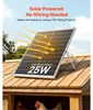 SucceBuy 25W Solar-Ventilator, 12V Solarmodul mit 4 Produktbild-Vorschau 2