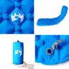 vidaXL Aufblasbare Isomatte Blau 190x58x6 cm Produktbild-Vorschau 4