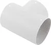 5 Meter Warmlufterteilerrohr 65mm + 2 x T Stück Grau TS-T Produktbild-Vorschau 5