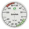 TFA 40.1028 Sauna-Thermometer Abachi Echtholz Hygrometer Produktbild-Vorschau 3