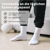YALION 12 Paar Herren, Atmungsaktive Baumwolle, Bequeme Produktbild-Vorschau 2