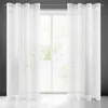 Eurofirany Benay Vorhang weiß mit Ösen 140cm x 250cm Produktbild-Vorschau 3